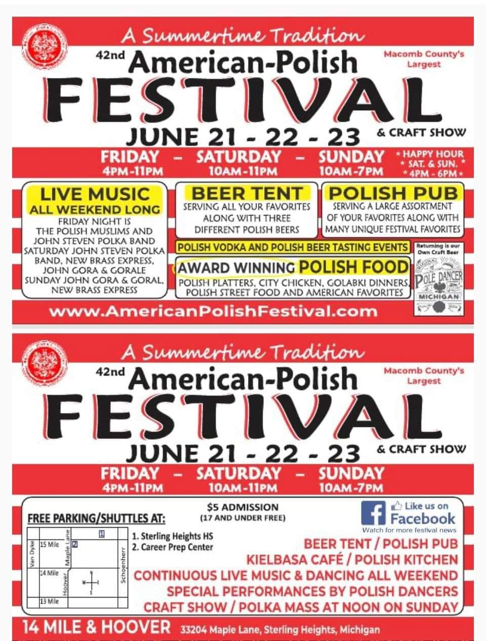 2024 AmericanPolish Festival & Craft Show American Polish Century Club